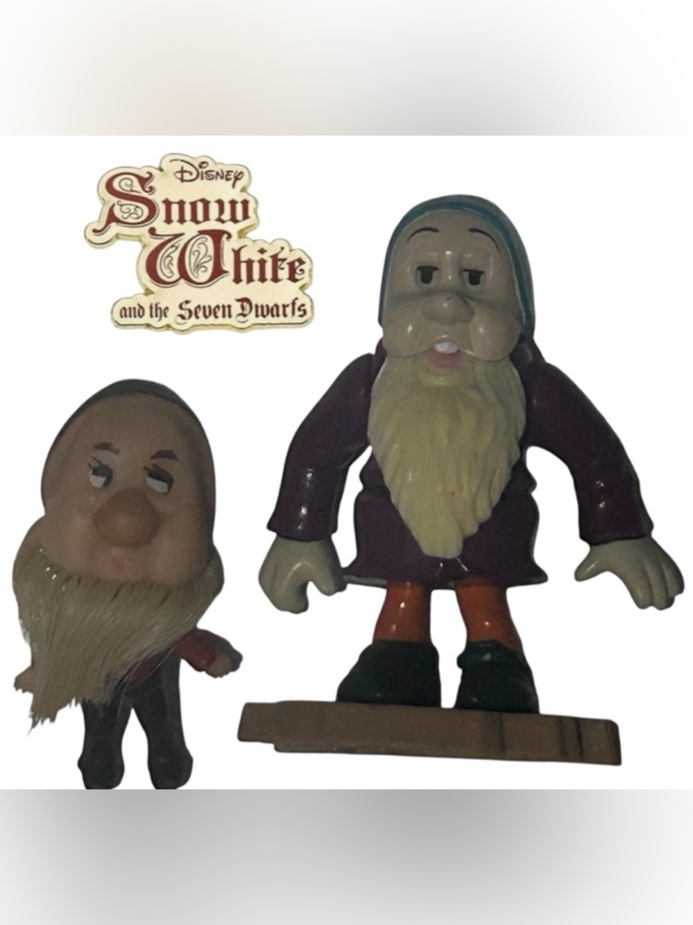 VINTAGE SNOW WHITE & THE SEVEN DWARFS BUNDLE HAPPY MEAL DISNEY STORYKINS